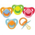 Соска-пустышка латексная, 1 шт арт. 11814 будь здоров сердечко с прищепкой кольцом блистер