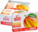 Конфеты, Bon Pastil (Бон Пастиль) 1.5 г 8 шт фруктовая мякоть без сахара манго
