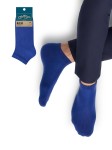 Носки мужские, Omsa (Омса) р. 42-44 (27-29) ECO Colors 402 Эко колорс укороченные Ultramarino ультрамарин