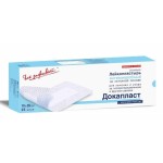 Лейкопластырь стерильный, Докапласт р. 10смх35см 25 шт антимикробный с мирамистином