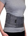 Корсет ортопедический, Orto.nik (Орто.ник) р. XL арт. ПР-312 ст противорадикулитный стандарт полужесткий 6 ребер жесткости ширина 22 см серый